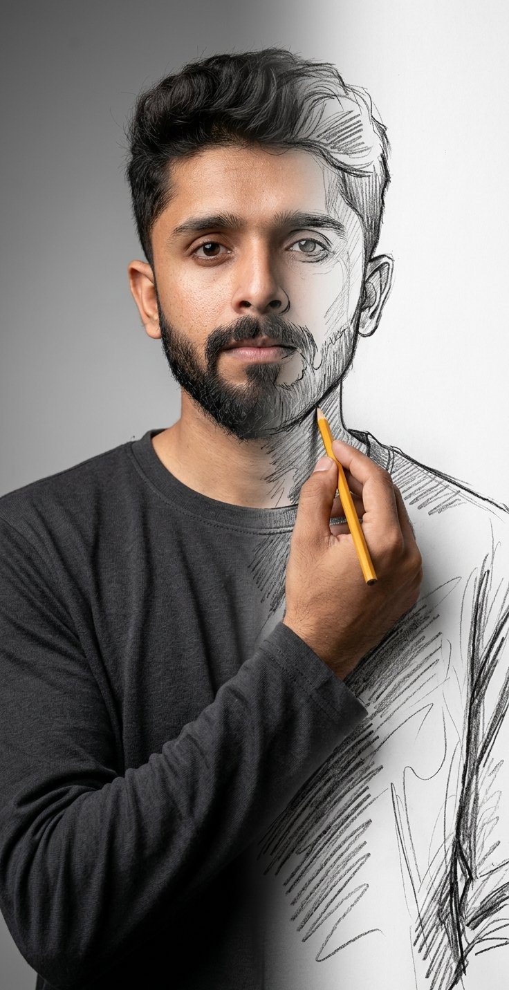 Using uploaded face as reference. 