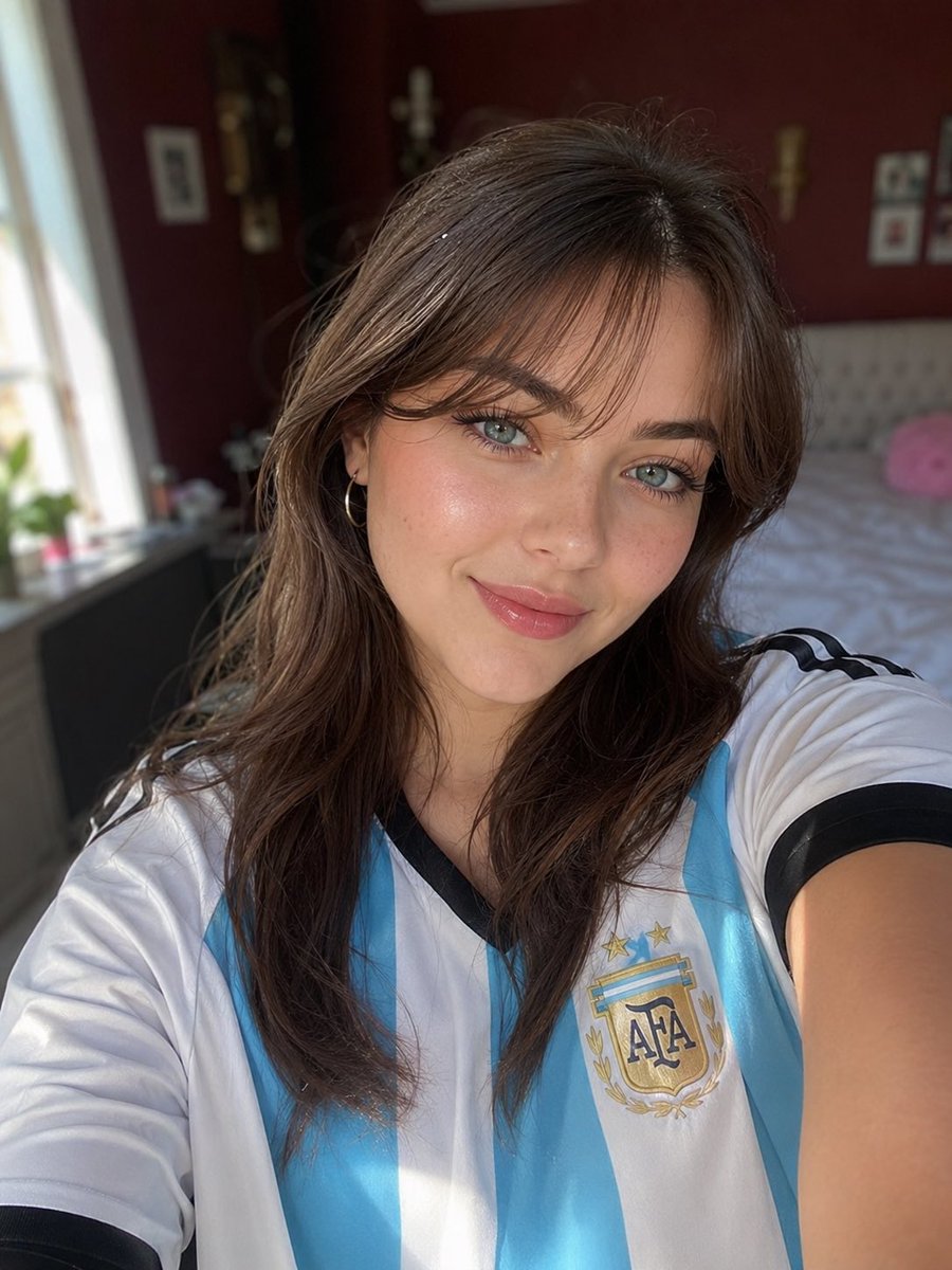 Create a highly realistic smartphone selfie of an attractive