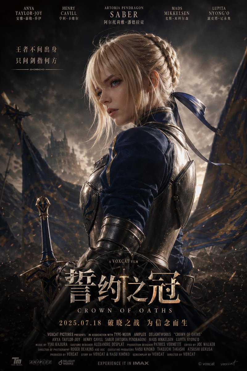 Character/theme, Oscar-level official movie poster (Official