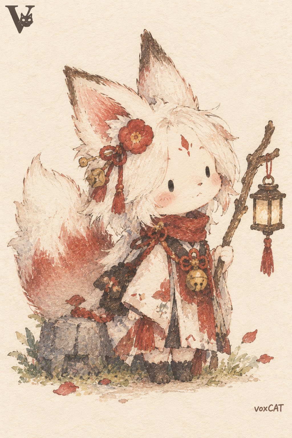 【角色名】,重新设计为 Tiny Storybook Character / 小绘本角色。