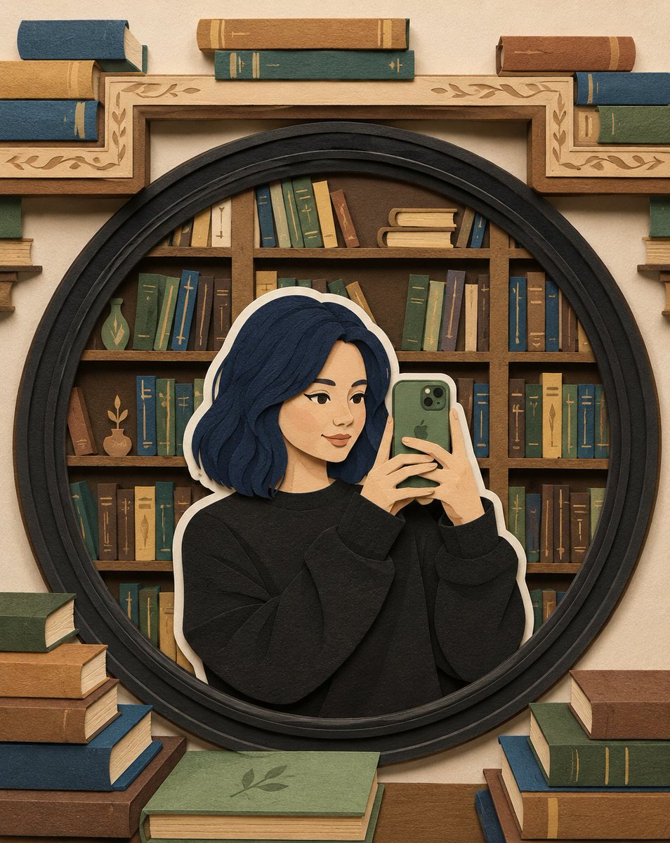 Convert this image into a soft, handcrafted paper-cut layere