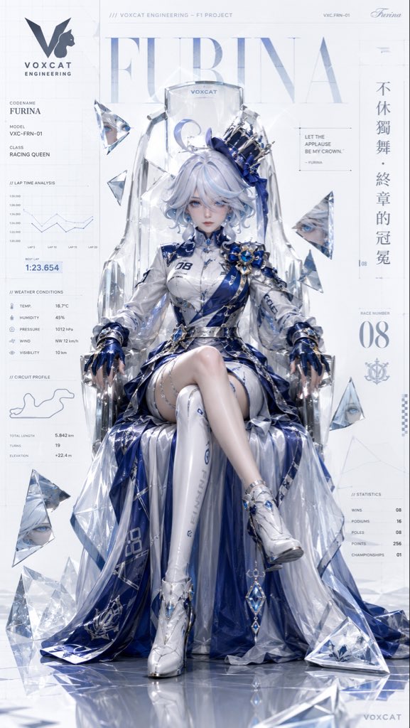08｜白色镜面王座赛车档案