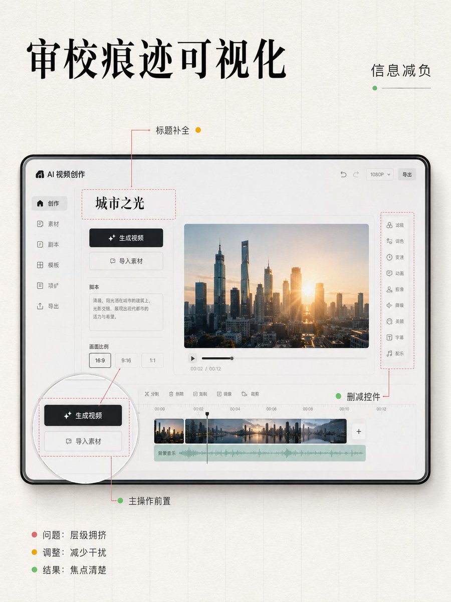 作品集只晒最终效果?太普通了。
