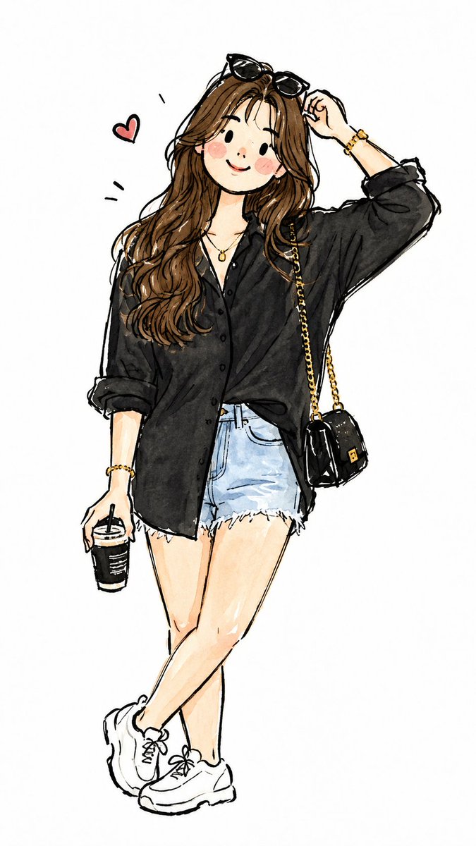 Transform the image into a minimalist hand-drawn doodle illu