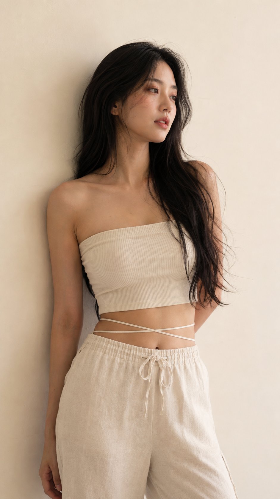 Ultra-photorealistic editorial portrait of an elegant adult