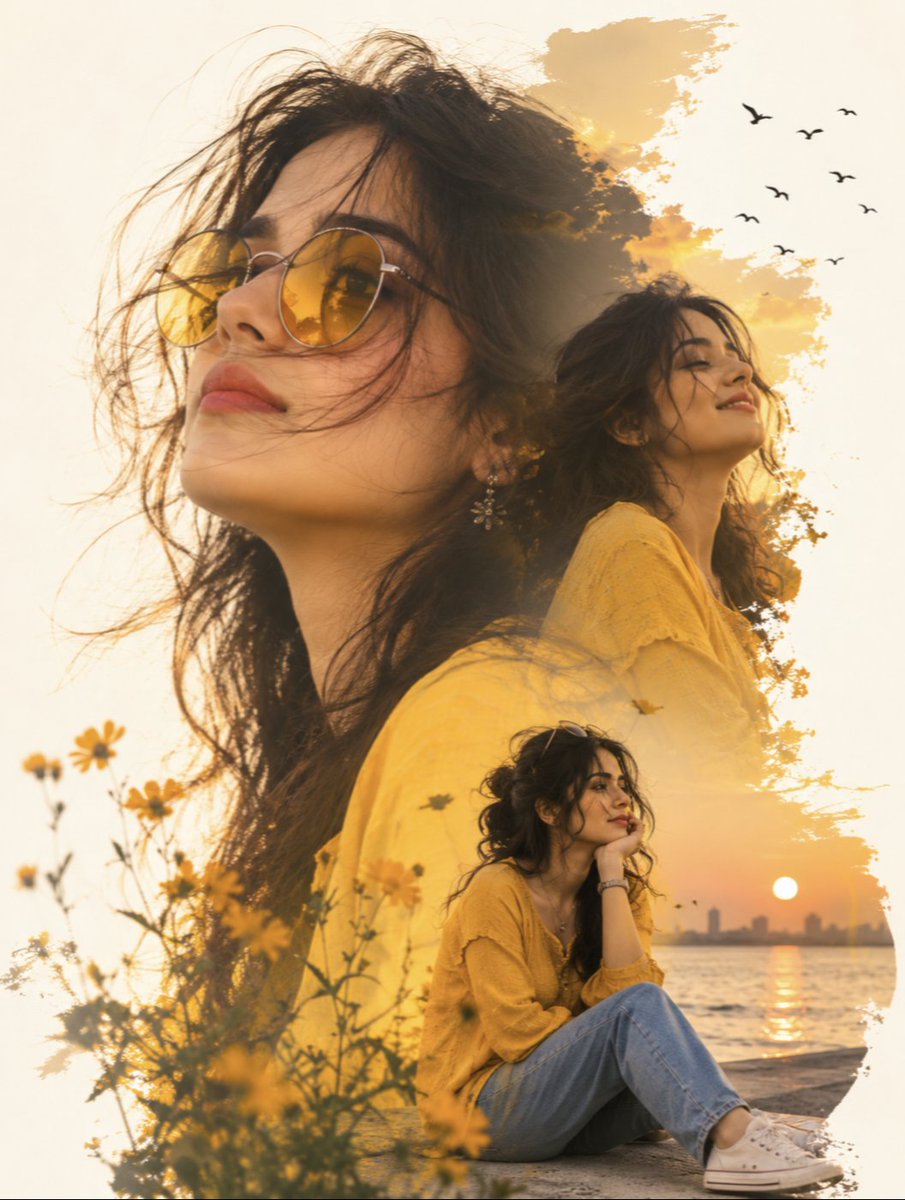Chasing sunsets, living in gold.