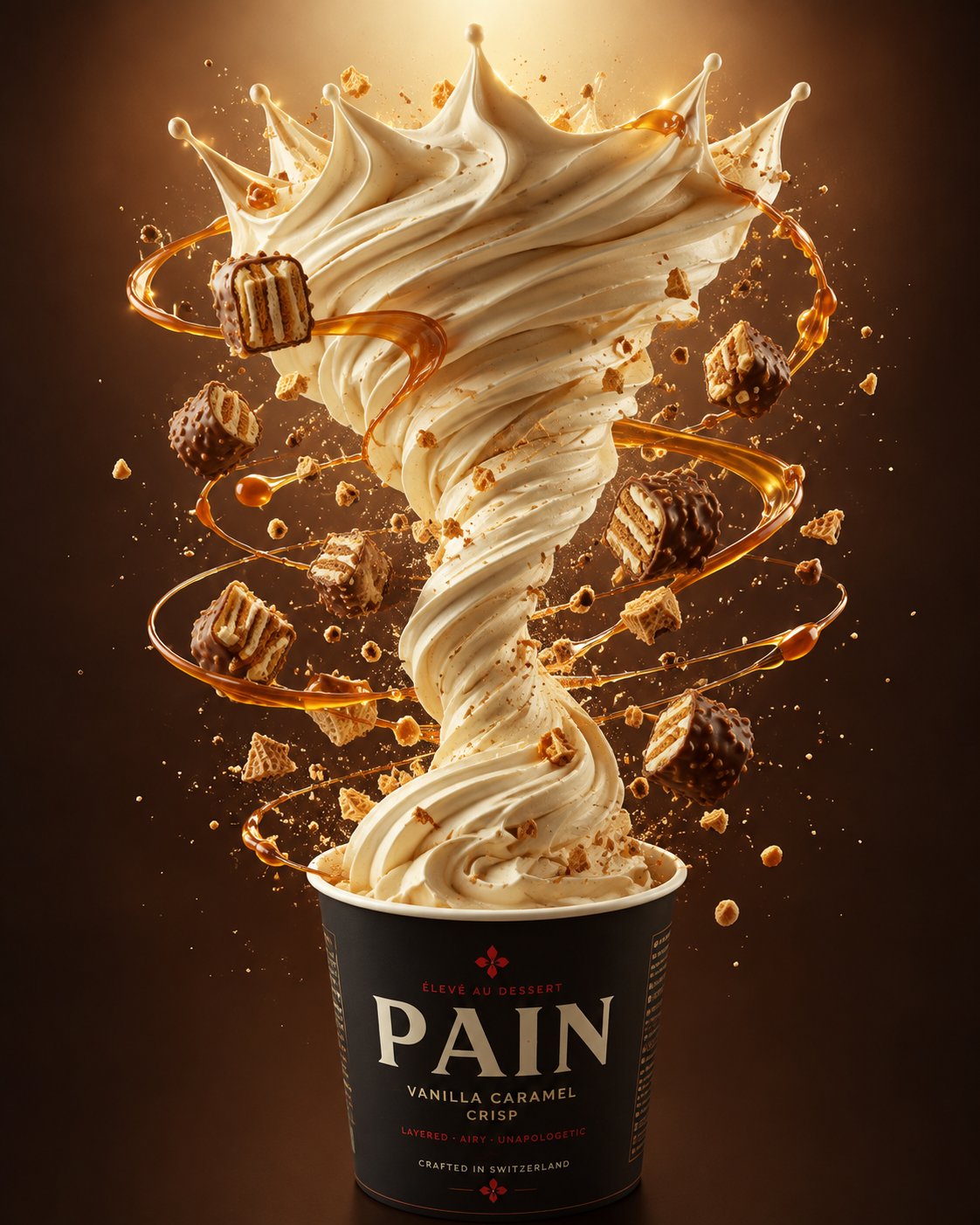 Create an ultra-premium flagship advertising key visual for 