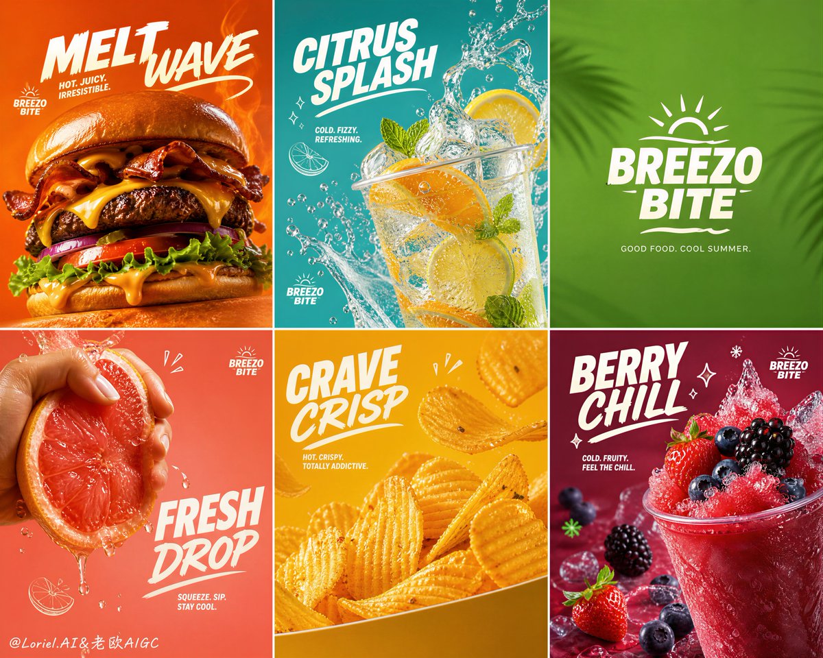 🍹For summer fast-food promotions, don’t describe all produc