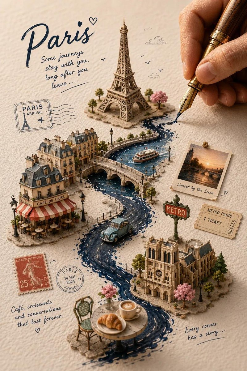 Not maps. Not postcards. Just journeys written one city at a