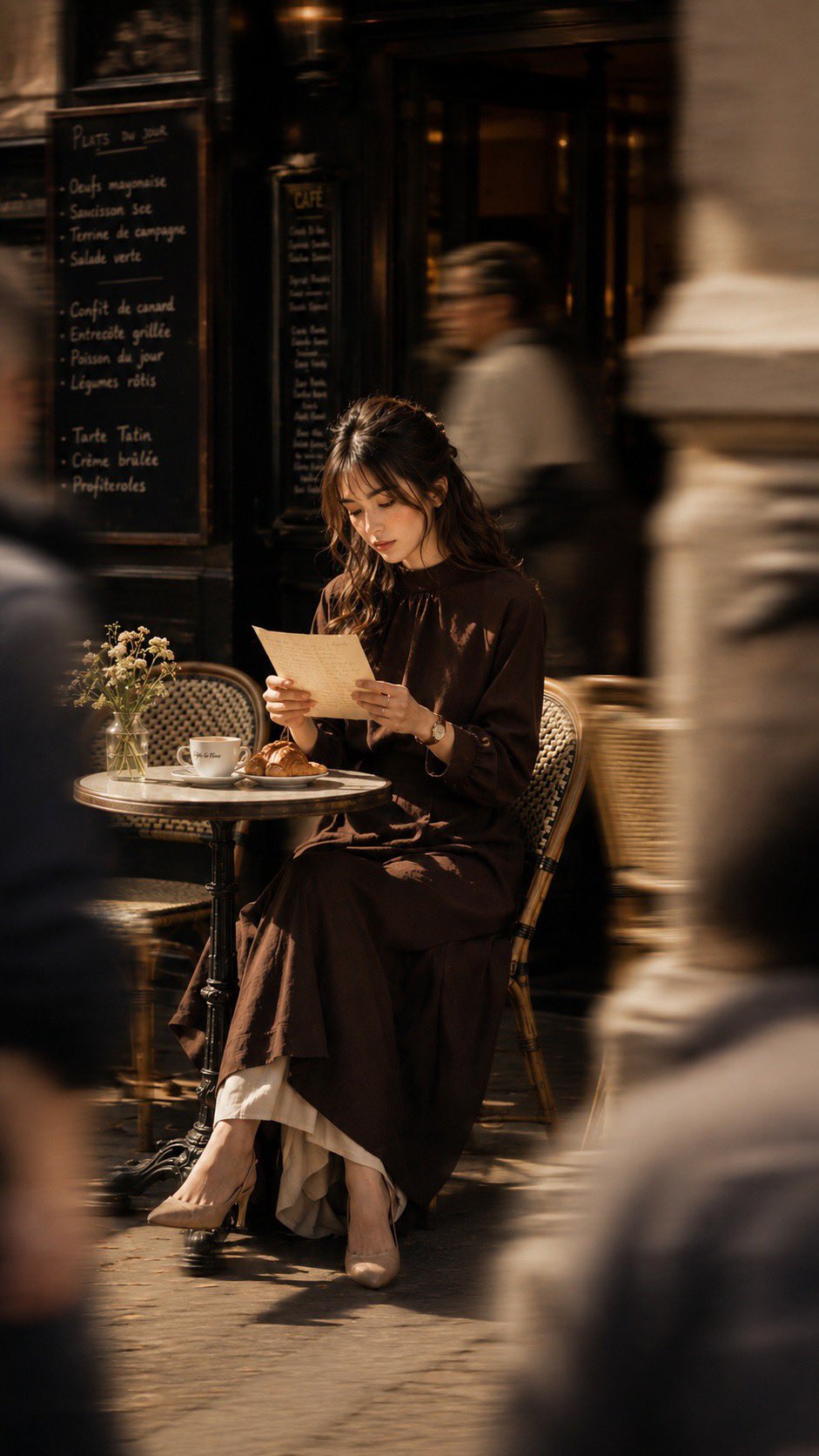 Ultra-photorealistic cinematic street photography of a young