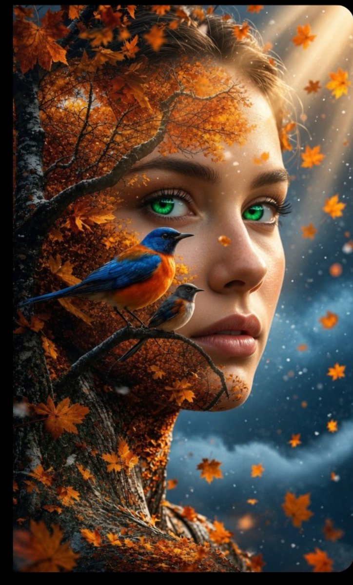 ### Prompt 1: Surreal Style with Birds