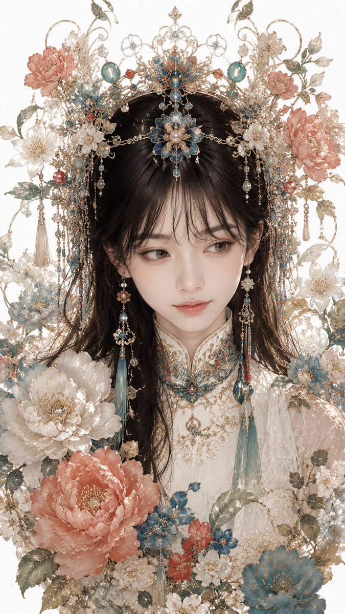 Chinese style Portrait-painting