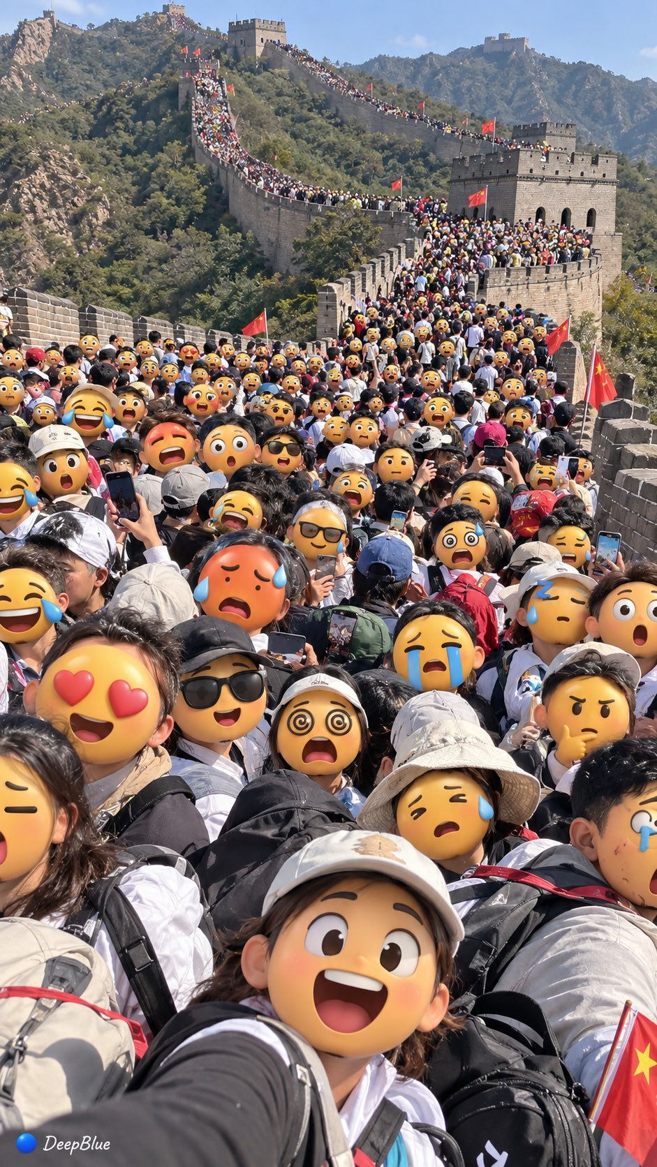 国庆黄金周 × 【地点】 × 😆😂😱😵‍💫🥵😩😎🤩😴🤪🥳😤🤔😭😮‍💨 × 超高密度立体