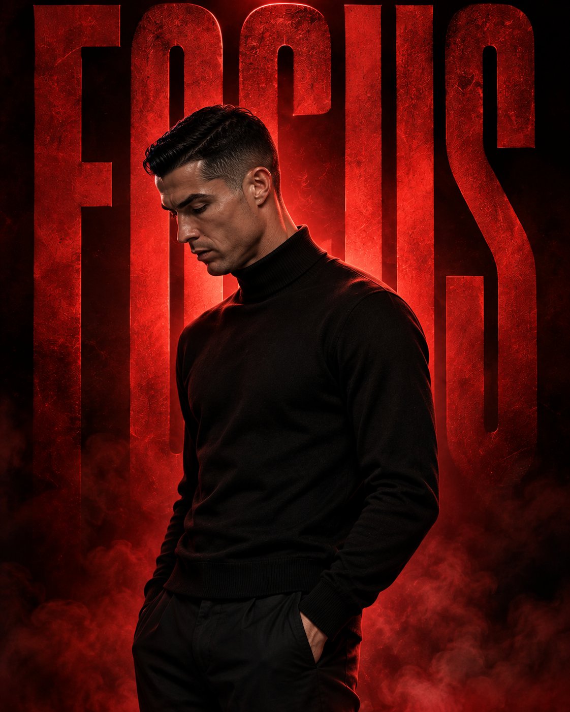 Create a premium cinematic sports-style poster in a 4:5 aspe