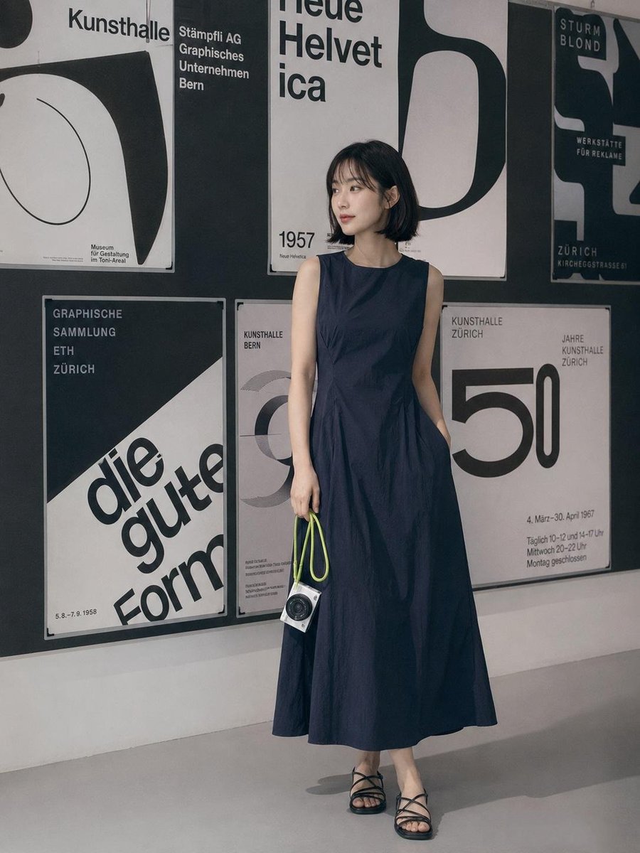 A minimalist editorial fashion photoshoot featuring an elega