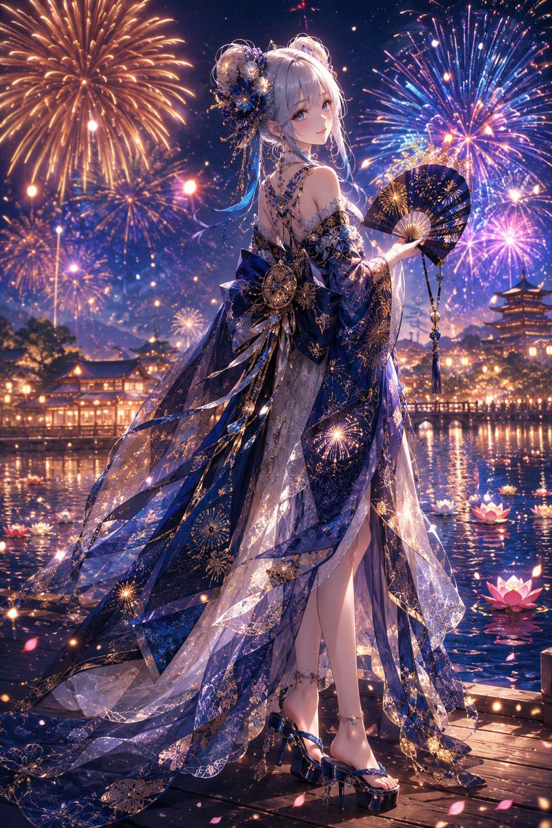 🎆 「夏最後の花火大会の開催1日目!」 🎆