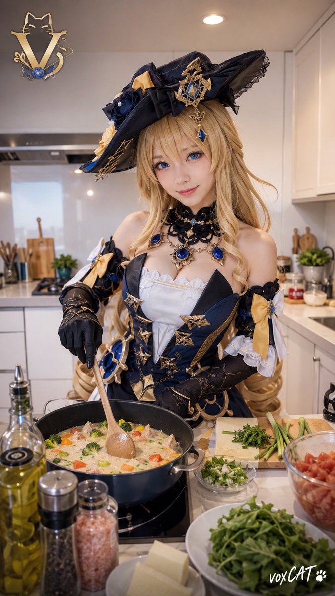 【角色】以 真人 COS 摄影质感 呈现,保留角色最有识别度的 发型、发色、发饰、瞳色、服装核心结构、代表性色彩与身份特