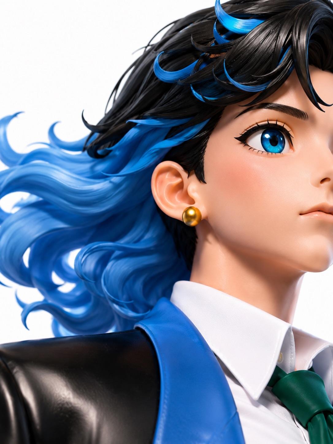 Change it to an Unreal Engine–based 3D rendering style, with