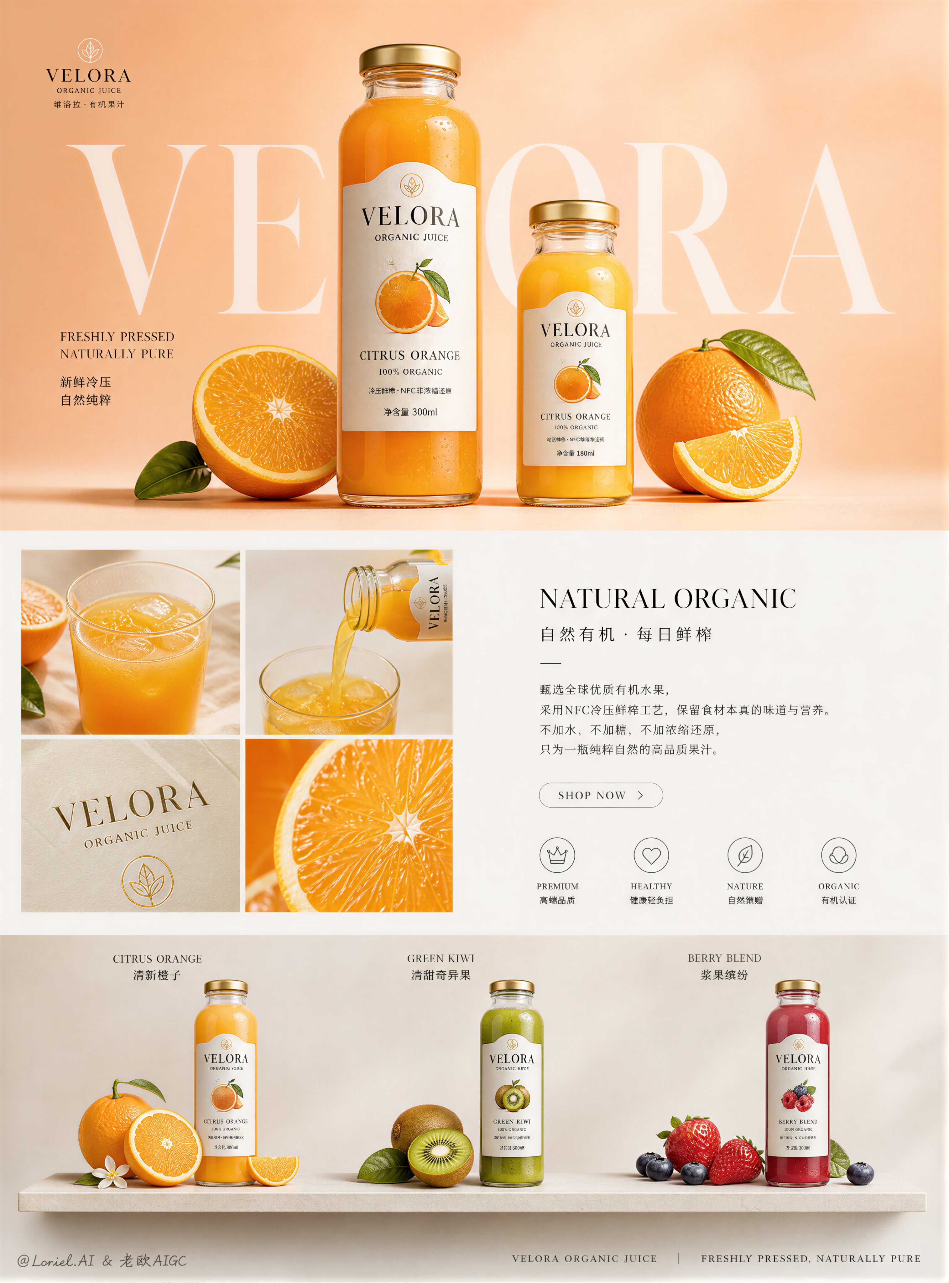电商详情页-3™️The star of a juice product page shouldn’t be overs