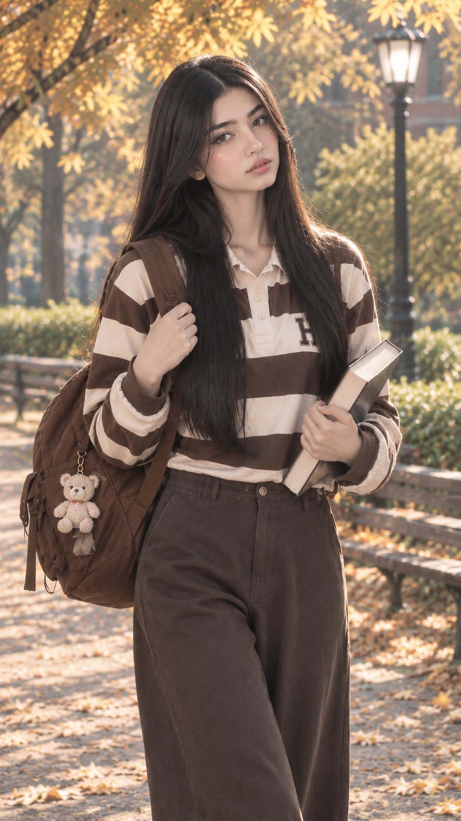 A beautiful Korean girl, a young adult Korean woman sitting