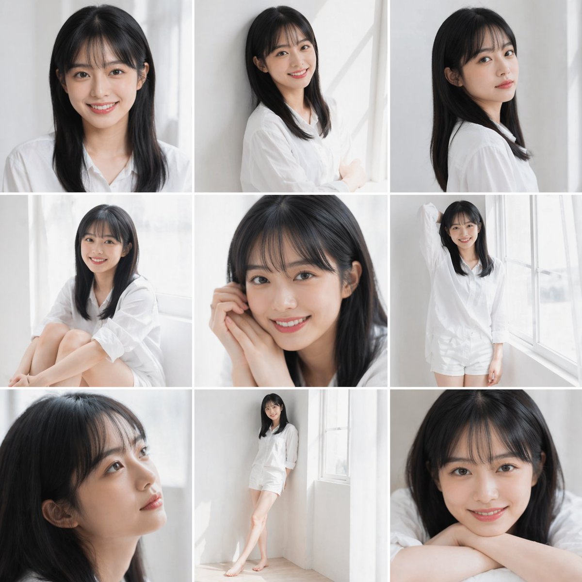 刚用chatgpt image 2生成了一组写真图