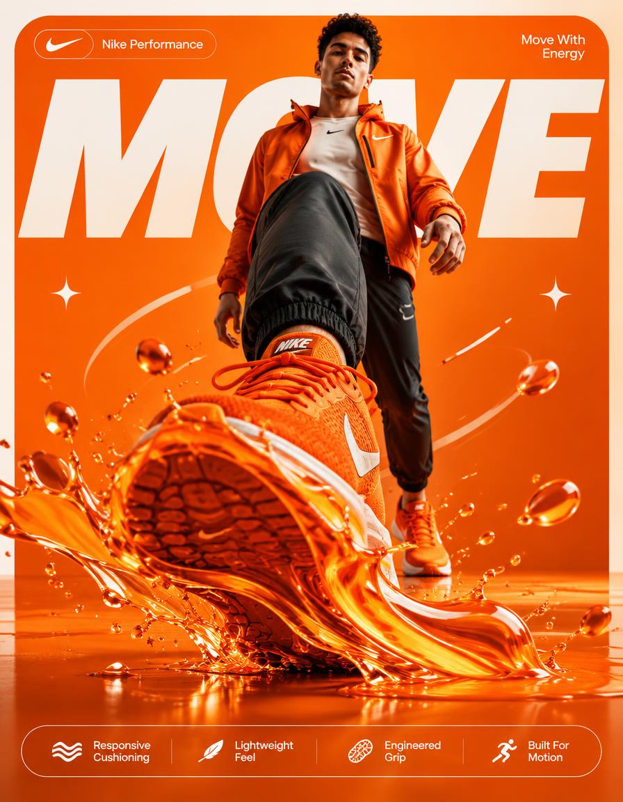 NIKE — “ORANGE MOTION”