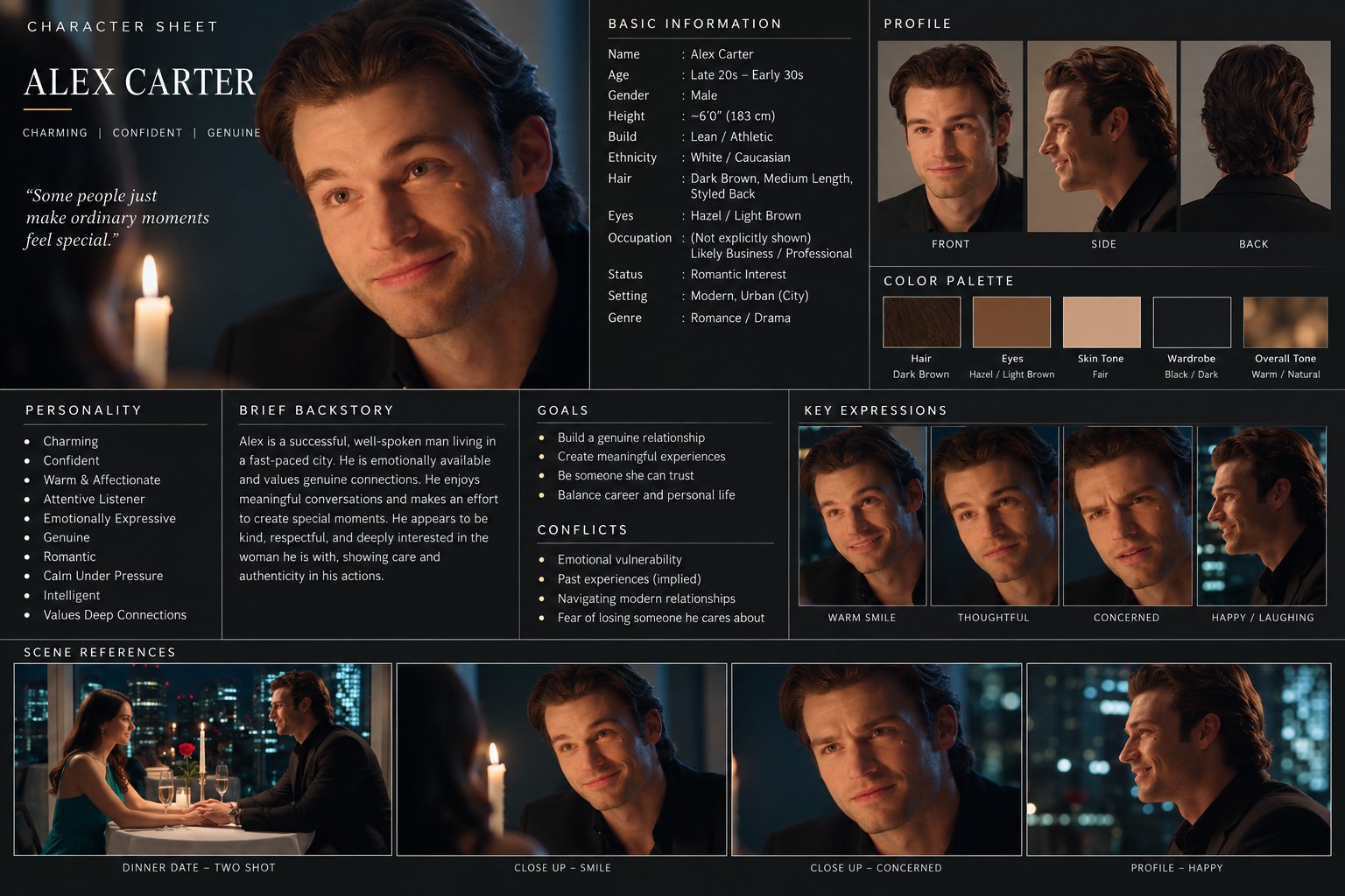 Create an exceptionally detailed, professional, cinematic CH