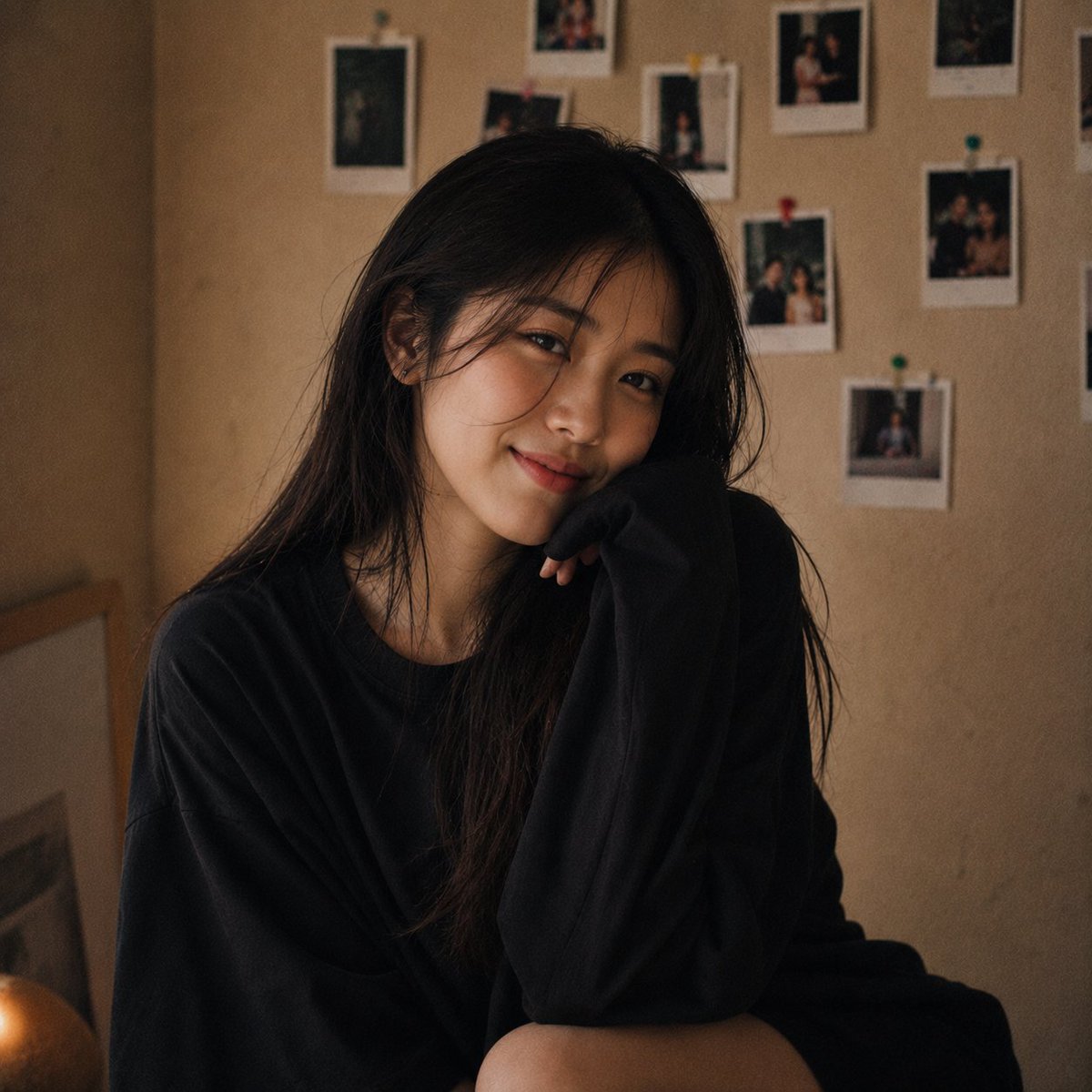 Ultra-photorealistic candid portrait of a beautiful young wo