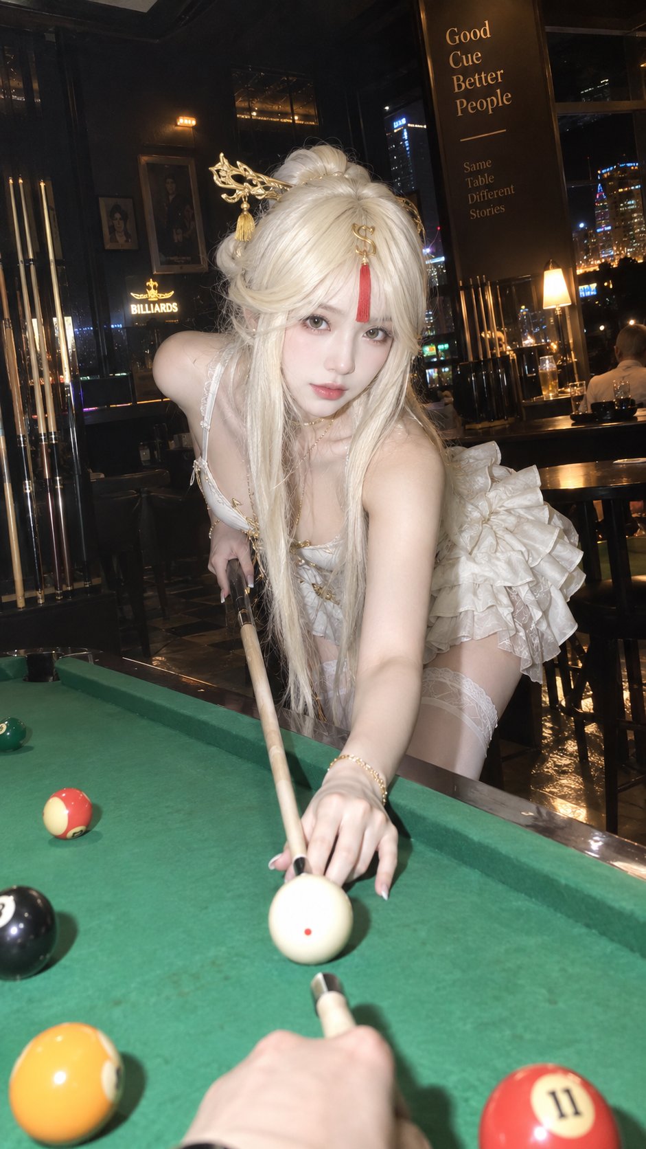 👠凝光coser，足疗技师，包房，旗袍，服务中，CCD直闪，客户POV视角