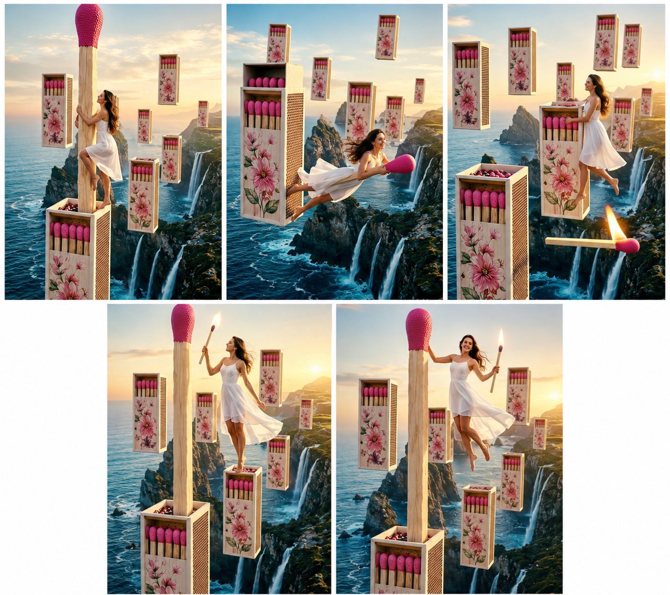 Create an ultra-photorealistic cinematic fantasy scene set a