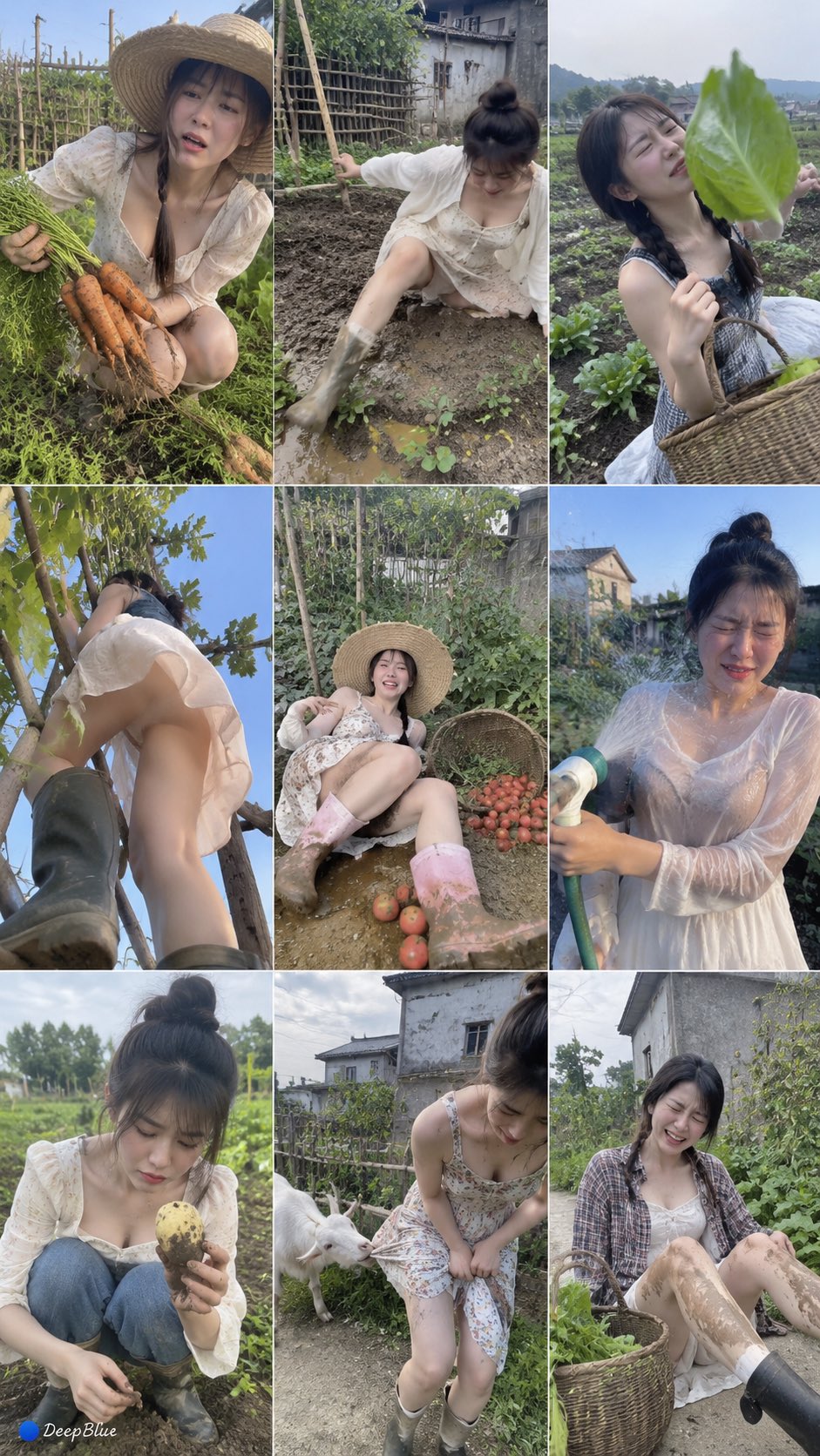 南方农村菜园 × 田园风穿搭  ×竖版 3×3失败照片 https://t.co/0WqDxuyrzi