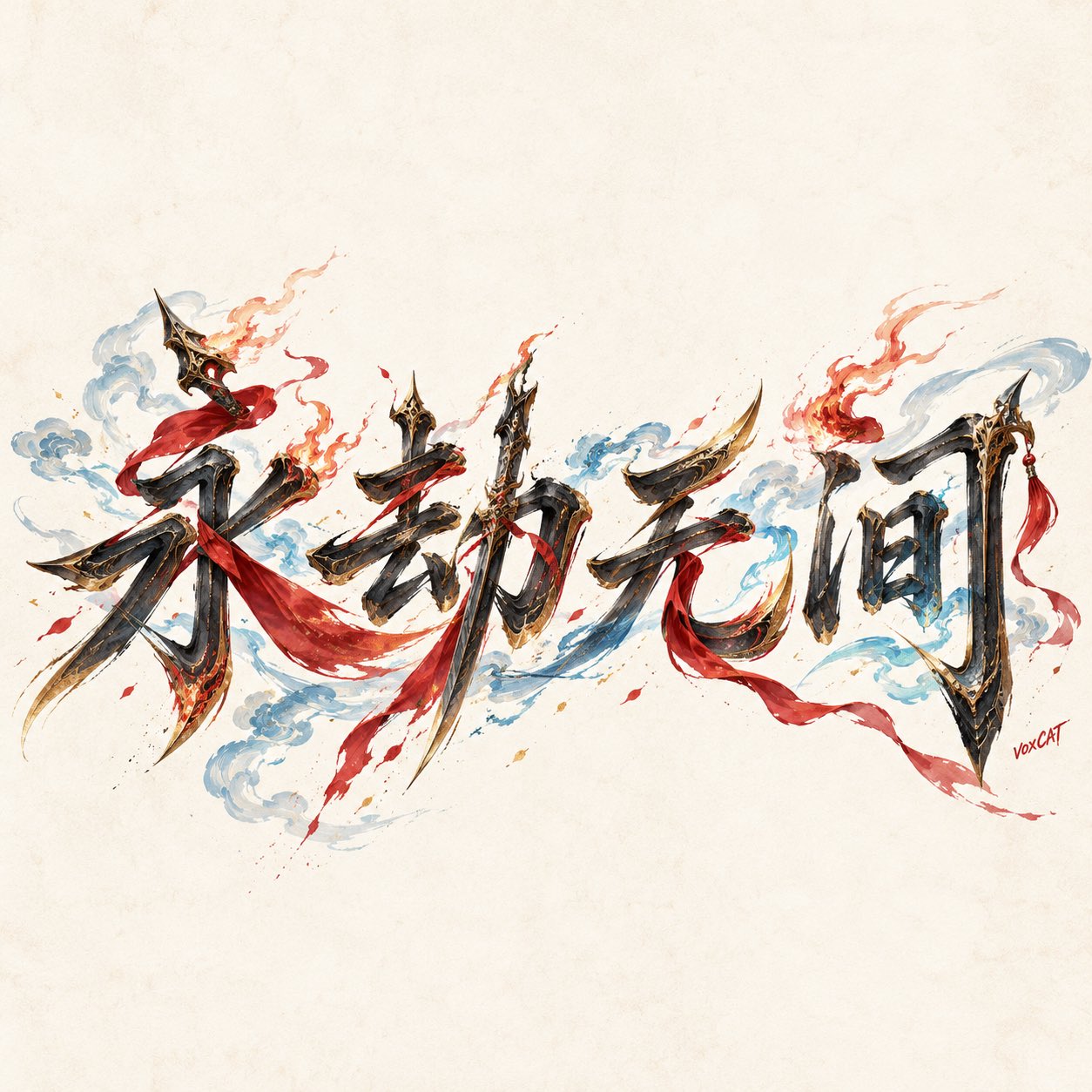 {角色},{文字}。